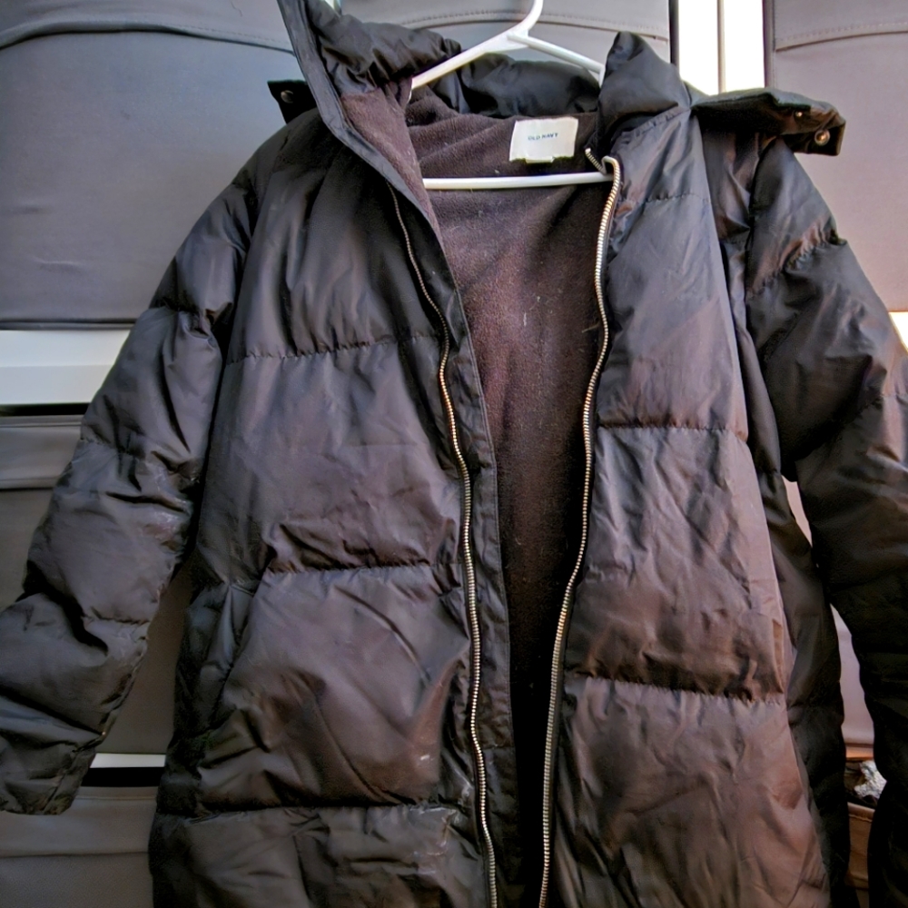 Down winter jacket